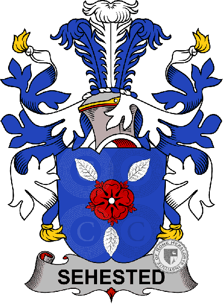 Wappen der Familie Sehested