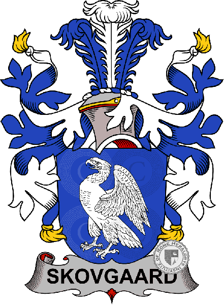 Coat of arms of family Skovgaard or Skov