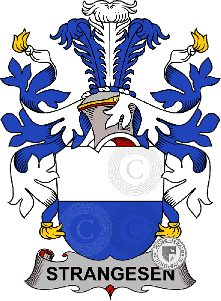 Coat of arms of family Strangesen