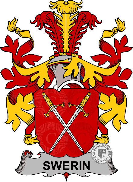 Coat of arms of family Swerin