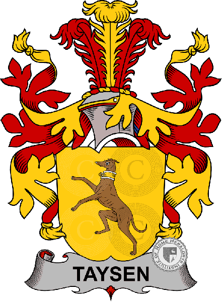 Coat of arms of family Taysen