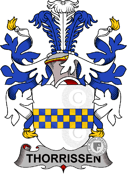 Escudo de la familia Thorrissen