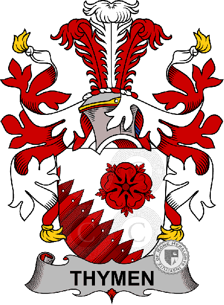 Coat of arms of family Thymen