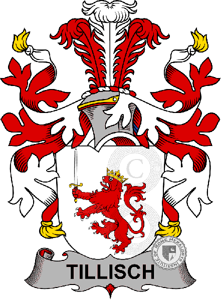 Coat of arms of family Tillisch