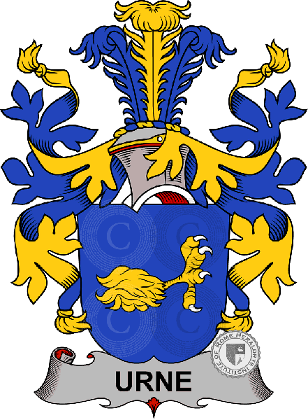 Coat of arms of family Urne