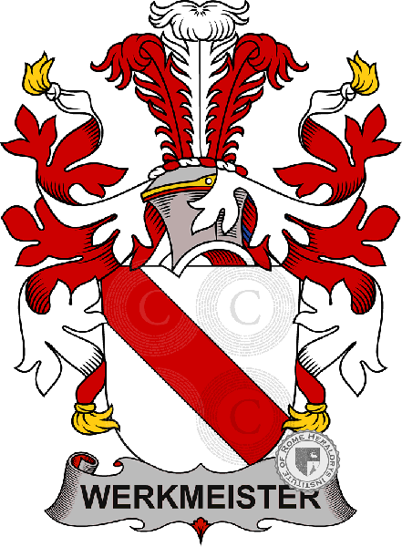 Coat of arms of family Werkmeister
