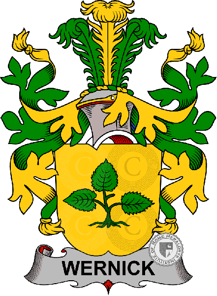 Coat of arms of family Wernick