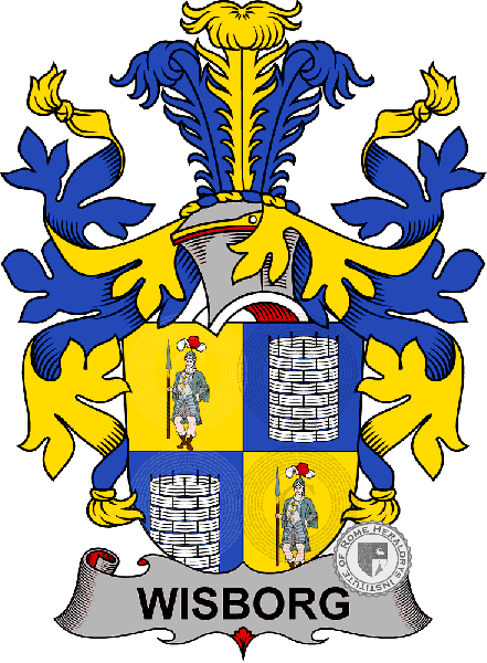 Coat of arms of family Wisborg