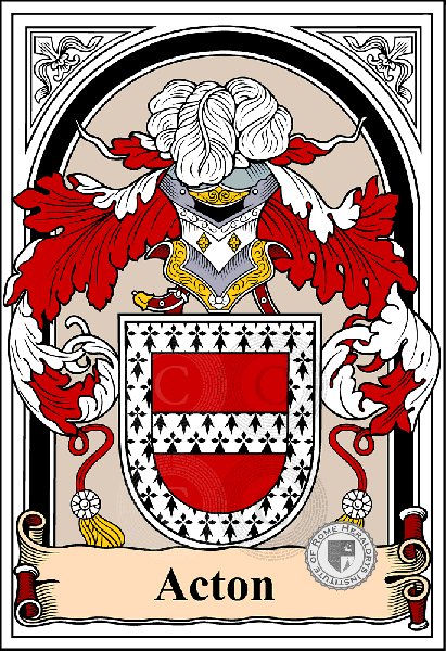 Wappen der Familie Acton