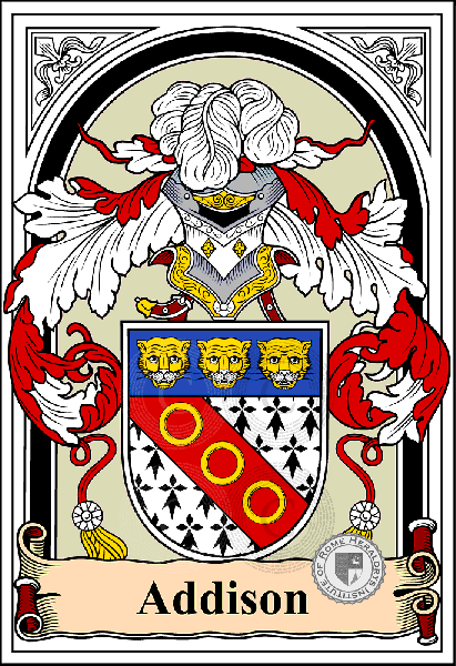 Coat of arms of family Addison
