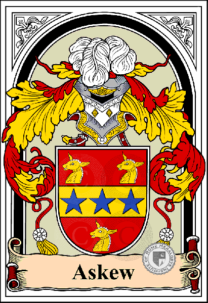 Coat of arms of family Askew