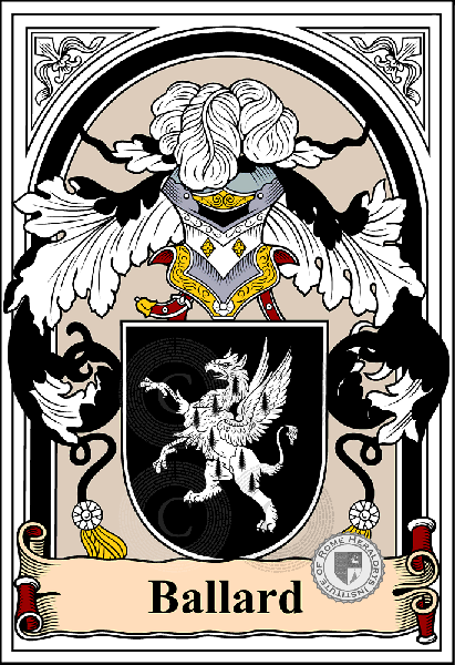 Coat of arms of family Ballard