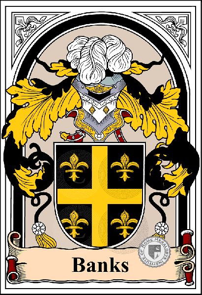Coat of arms of family Banks