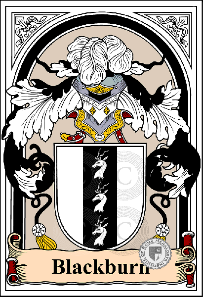 Wappen der Familie Blackburn