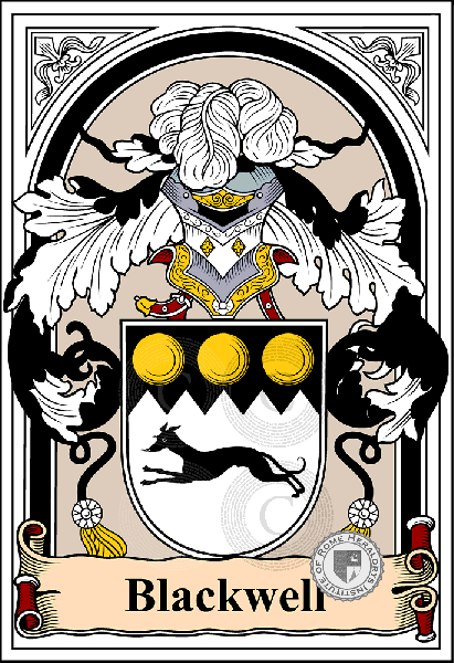Coat of arms of family Blackwell