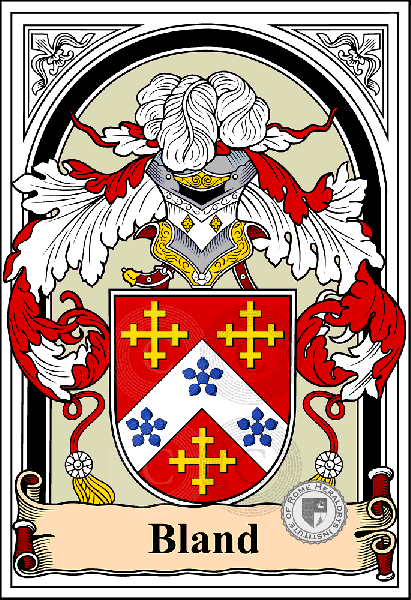 Coat of arms of family Bland
