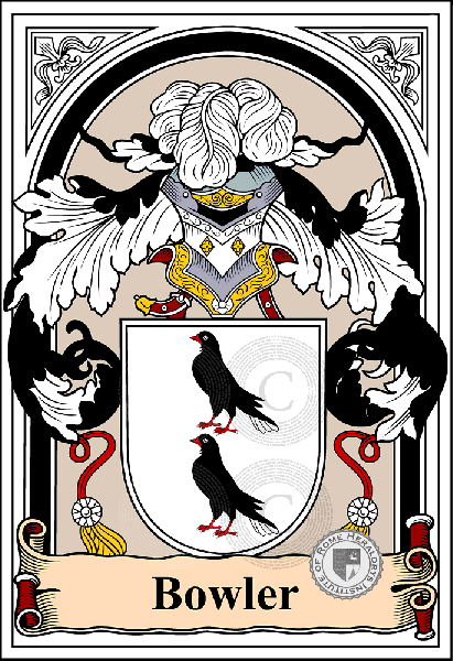 Coat of arms of family Bowler