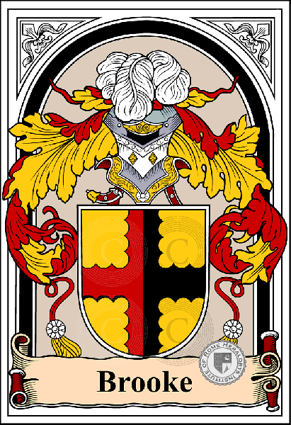 Coat of arms of family Brooke