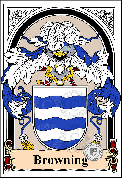 Coat of arms of family Browning