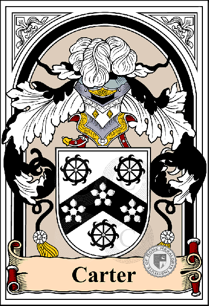 Coat of arms of family Carter