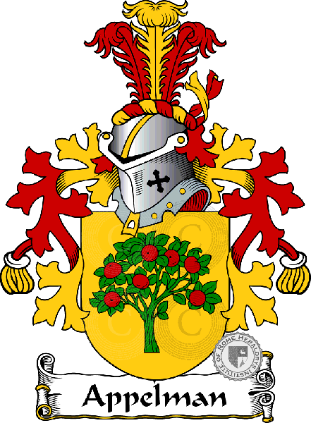 Coat of arms of family Appelman