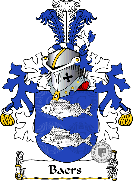 Coat of arms of family Baers