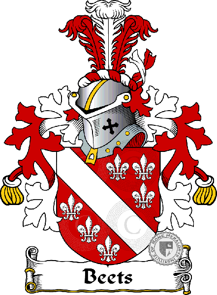 Coat of arms of family Beets