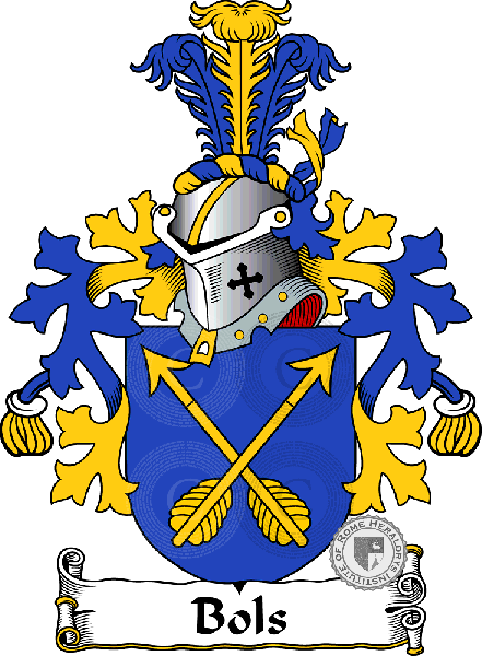 Coat of arms of family Bols
