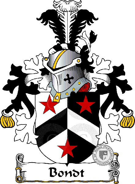 Coat of arms of family Bondt