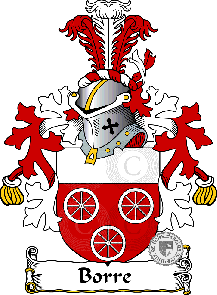 Coat of arms of family Borre