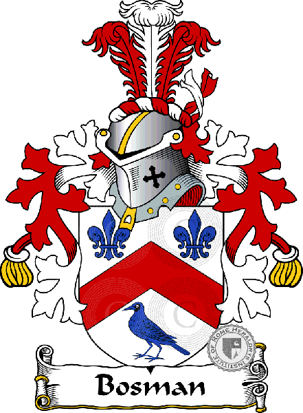 Coat of arms of family Bosman