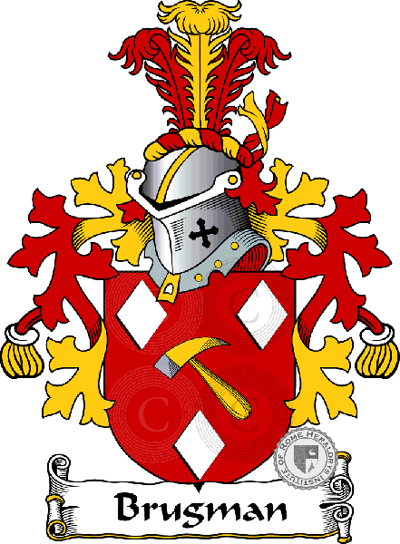 Coat of arms of family Brugman