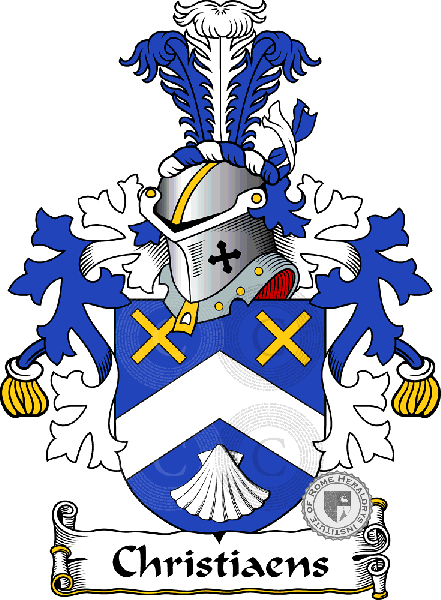 Coat of arms of family Christiaens