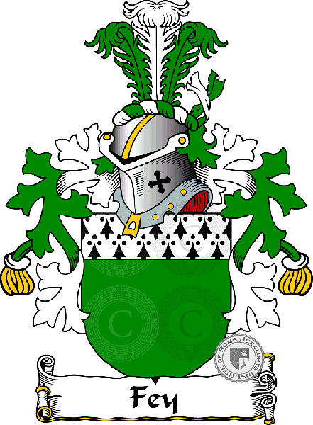 Coat of arms of family Fey