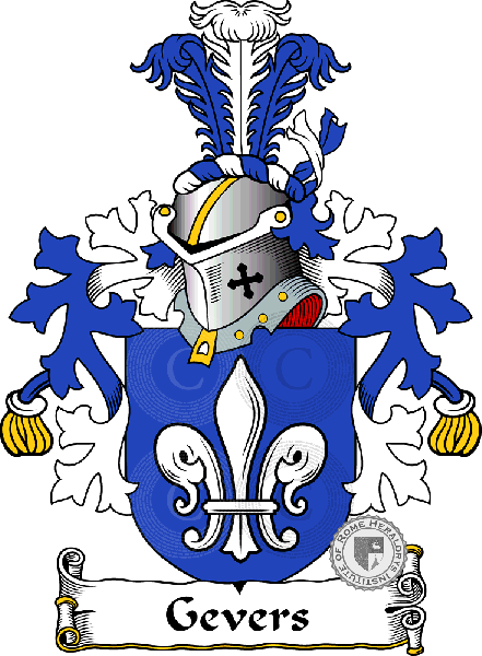Coat of arms of family Gevers