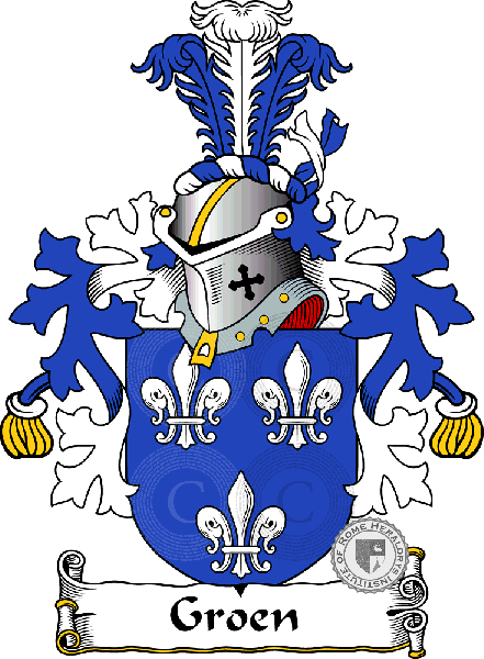 Coat of arms of family Groen