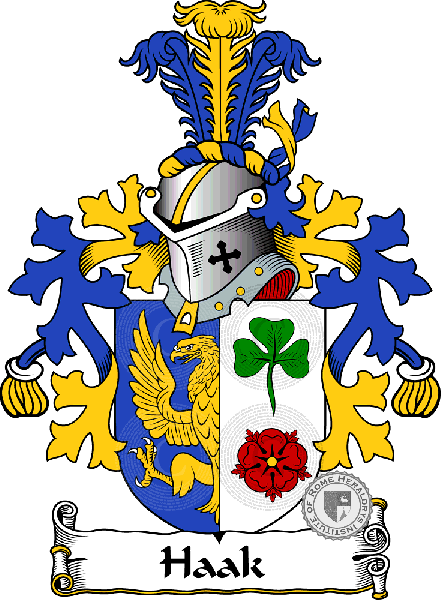 Coat of arms of family Haak