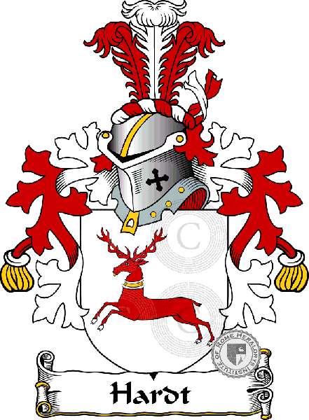 Coat of arms of family Hardt