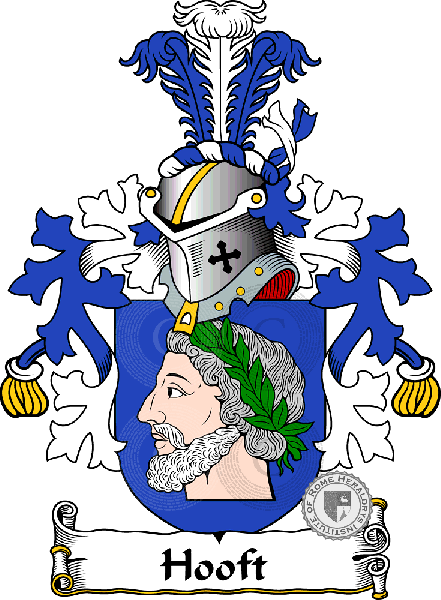 Coat of arms of family Hooft