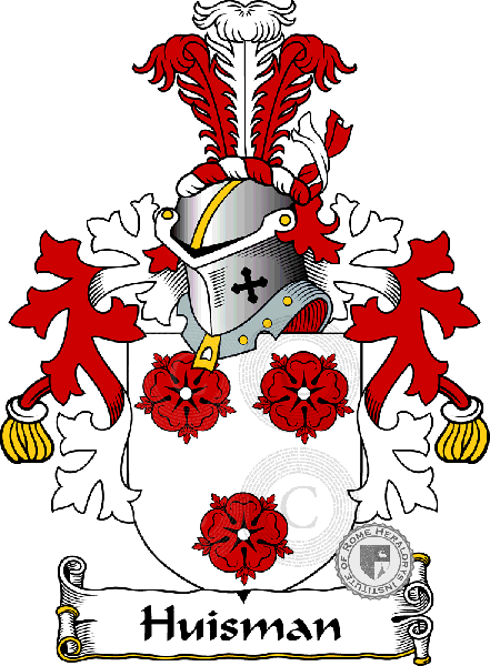 Coat of arms of family Huisman