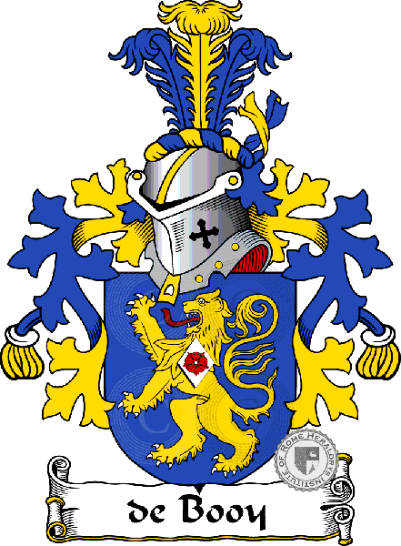 Coat of arms of family de Booy
