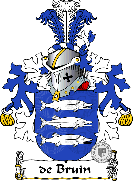 Wappen der Familie de Bruin