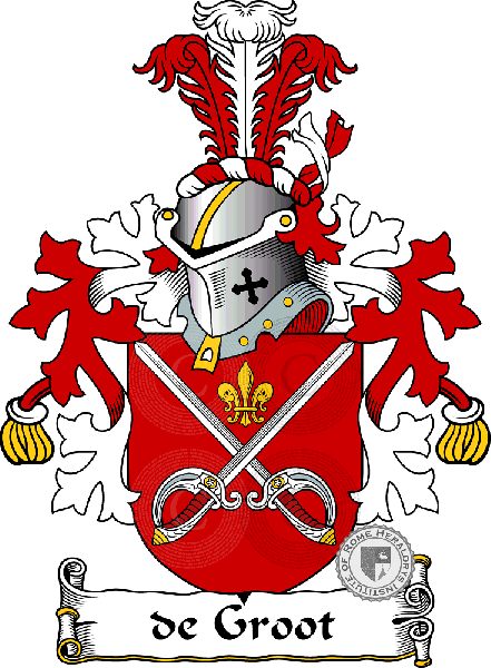 Coat of arms of family de Groot