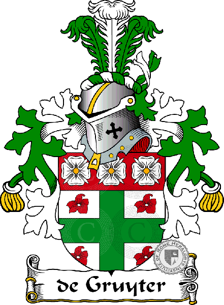 Wappen der Familie de Gruyter