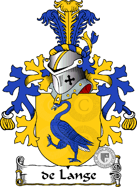 Coat of arms of family de Lange