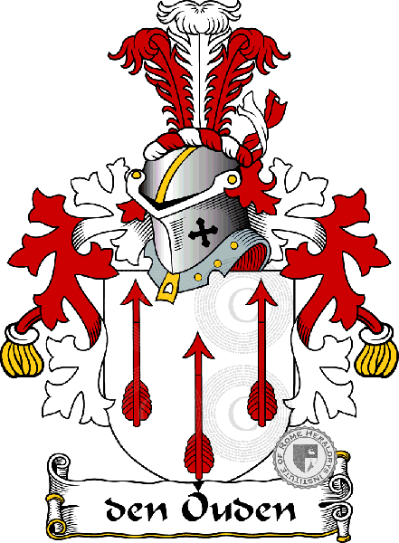 Coat of arms of family den Ouden