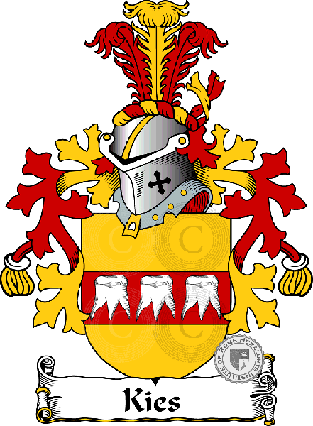Coat of arms of family Kies