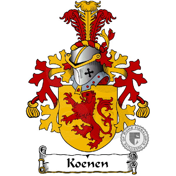 Brasão da família Koenen