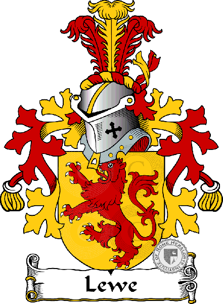 Coat of arms of family Lewe