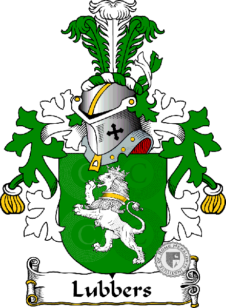Coat of arms of family Lubbers